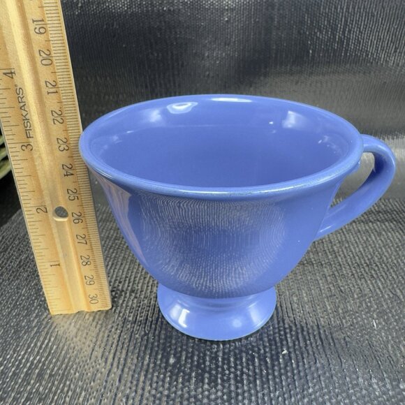 Pierre Deux Blue Teacup And Saucer Set Ceramic Made In Portugal Cup Plate READ - Picture 5 of 16